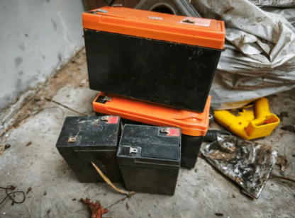 Batteries usagées